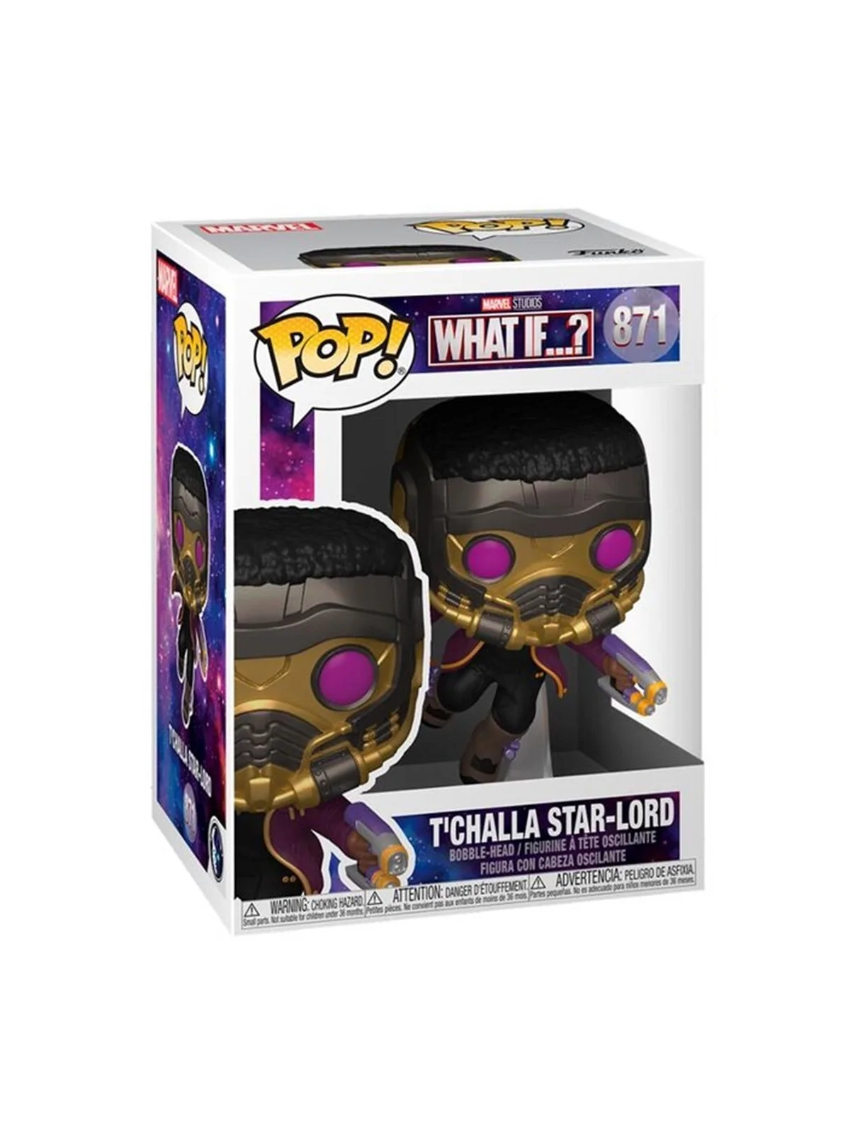 Funko POP! Marvel What If Tchalla: Star Lord (871) de Funko en Funko Pop | La Cueva Roja