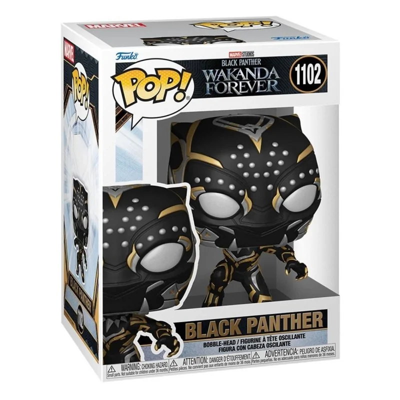 Funko POP! Marvel Black Panther Wakanda Forever: Black Panther (1102) de Funko en Funko Pop | La Cueva Roja