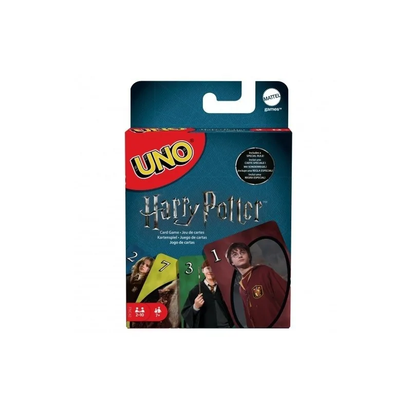 Juego UNO Harry Potter de Mattel en Juegos de Cartas | La Cueva Roja