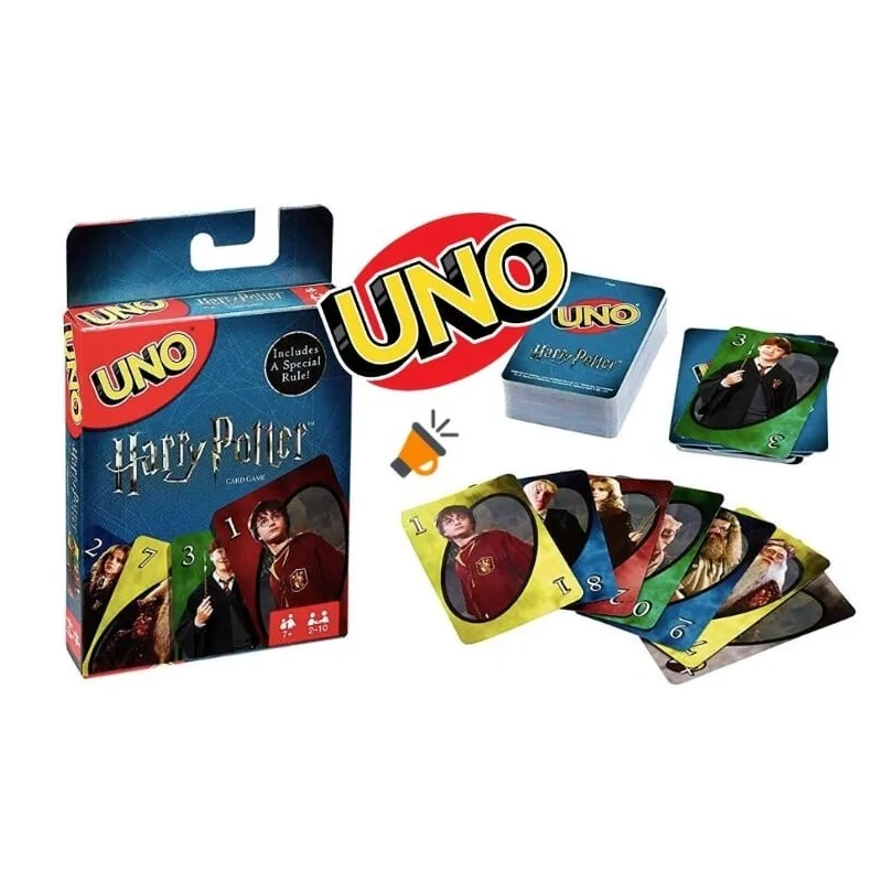Juego UNO Harry Potter de Mattel en Juegos de Cartas | La Cueva Roja