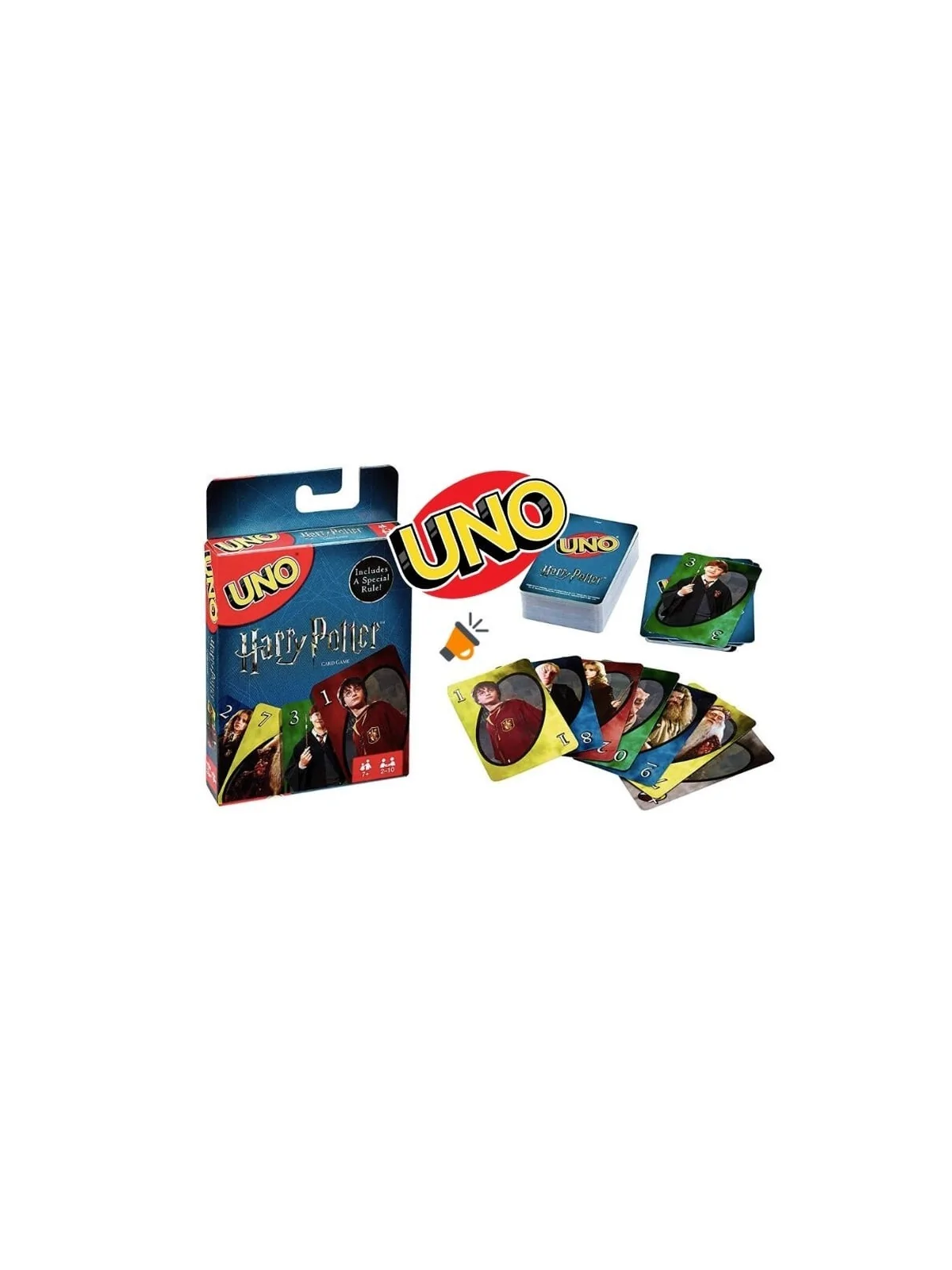 Juego UNO Harry Potter de Mattel en Juegos de Cartas | La Cueva Roja