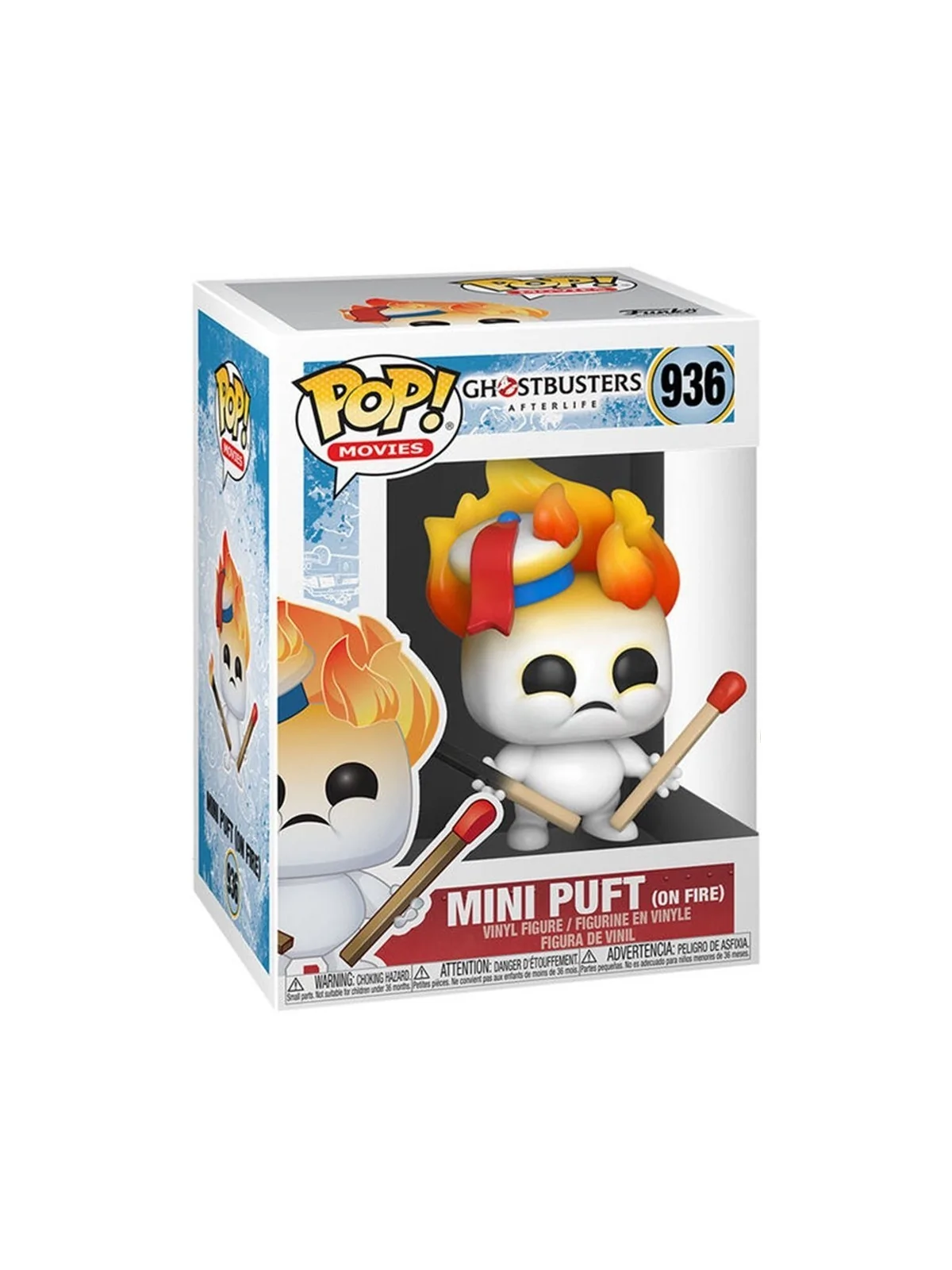 Funko POP! Cazafantasma Afterlife Mini Puft con Cerillas (936) de Funko en Funko Pop | La Cueva Roja