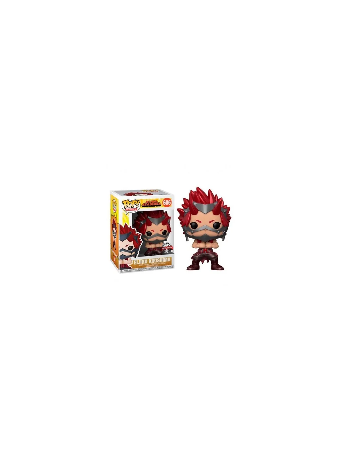 Funko POP! My Hero Academia: Kirishima Edición Especial Efecto Metalico (606) de Funko en Funko Pop | La Cueva Roja