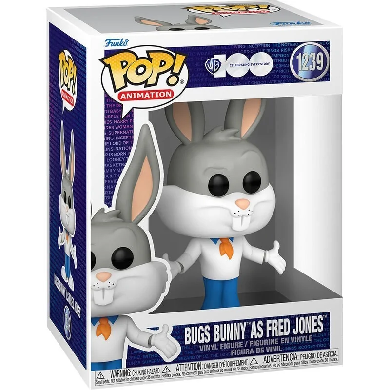 Funko POP! Looney Tunes: Bugs Bunny as Fred Jones (1239) de Funko en Funko Pop | La Cueva Roja