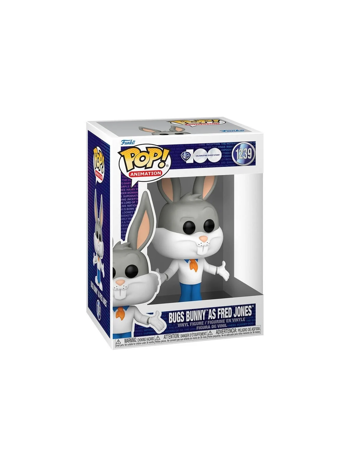 Funko POP! Looney Tunes: Bugs Bunny as Fred Jones (1239) de Funko en Funko Pop | La Cueva Roja