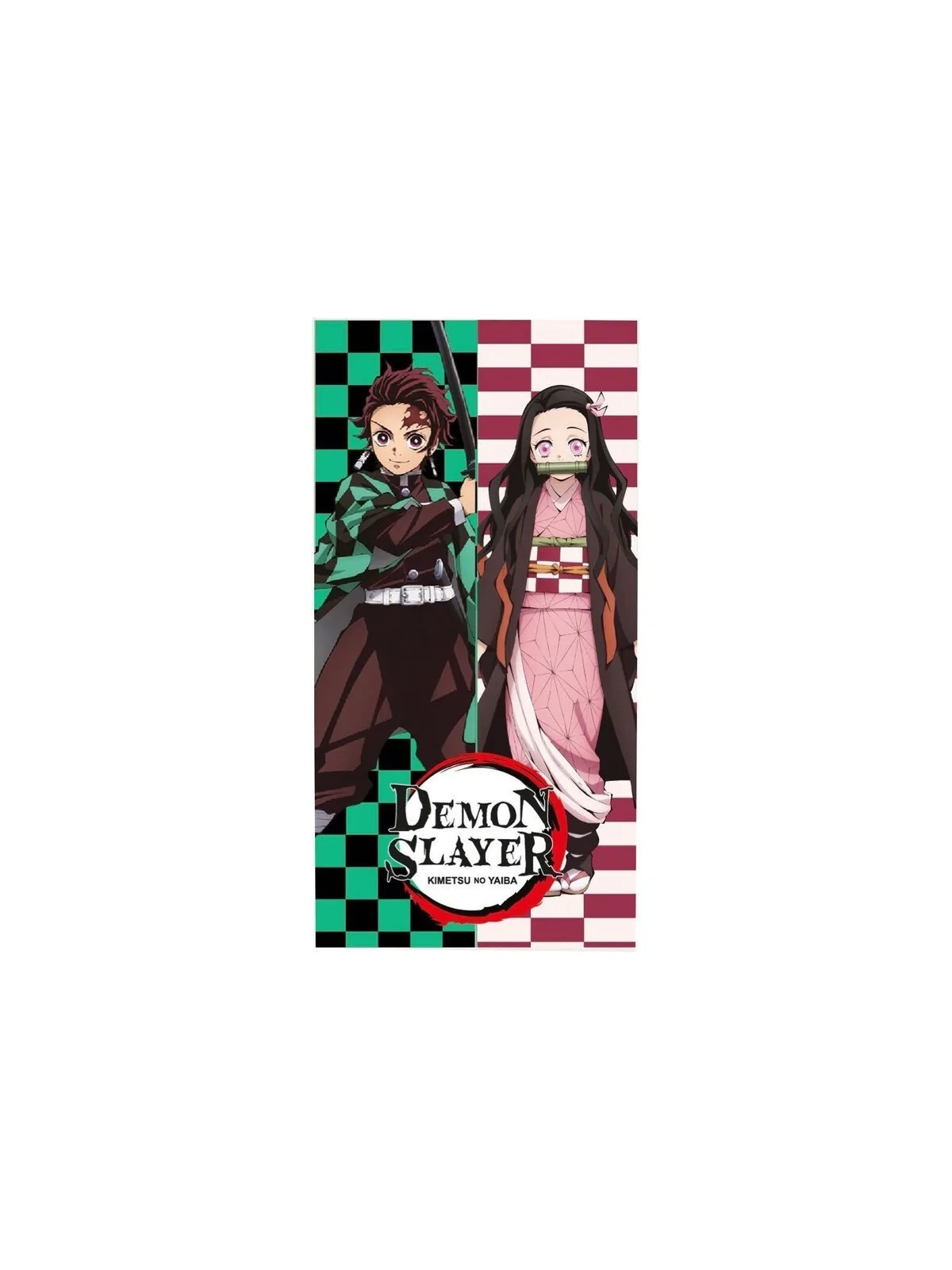 Toalla Demon Slayer Kimetsu no Yaiba Microfibra de SELECTA VISION en Otros | La Cueva Roja