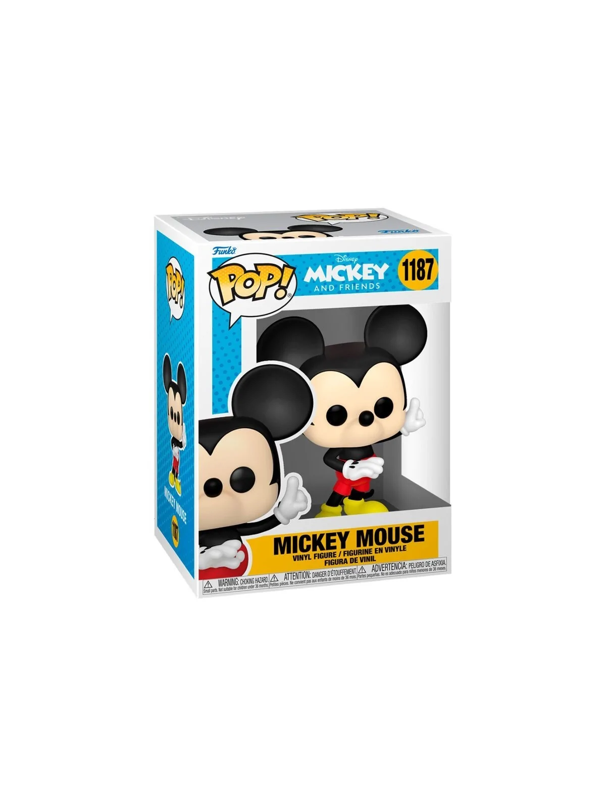 Funko POP! Disney Classics: Mickey Mouse (1187) de Funko en Funko Pop | La Cueva Roja