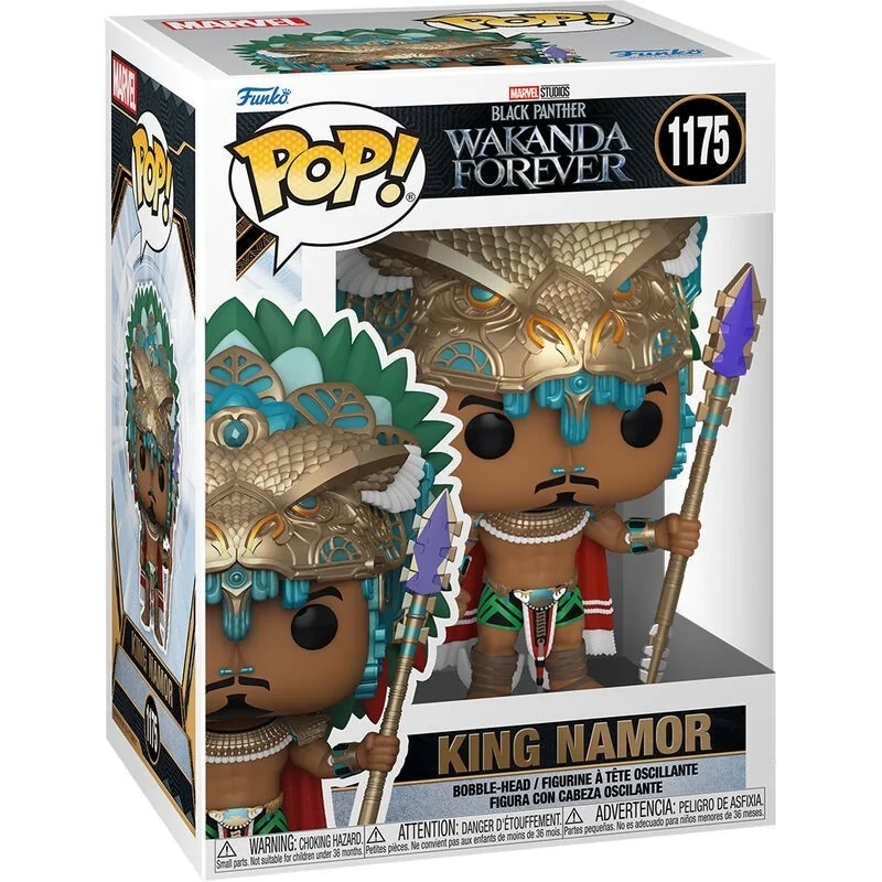 Funko POP! Marvel Black Panther Wakanda Forever: King Namor (1175) de Funko en Funko Pop | La Cueva Roja