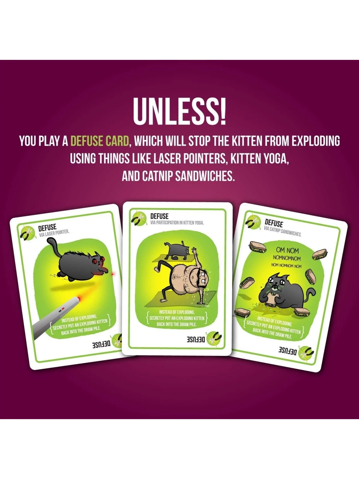 Exploding Kittens Party Pack de Exploding Kittens en Juegos de Cartas | La Cueva Roja