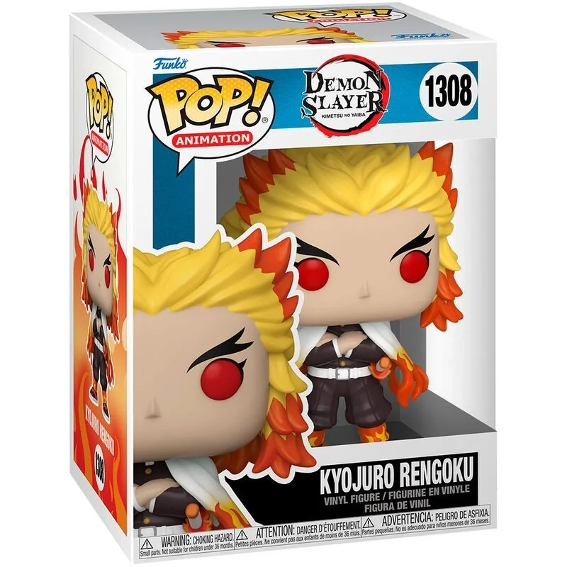 Funko POP! Demon Slayer Kimetsu no Yaiba: Kyojuro Rengoku (1308) de Funko en Funko Pop | La Cueva Roja