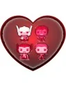 Caja 4 Pocket POP Marvel Classic San Valentin de Funko en Funko Pop | La Cueva Roja