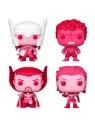 Caja 4 Pocket POP Marvel Classic San Valentin de Funko en Funko Pop | La Cueva Roja
