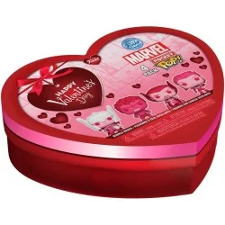 Caja 4 Pocket POP Marvel Classic San Valentin de Funko en Funko Pop | La Cueva Roja