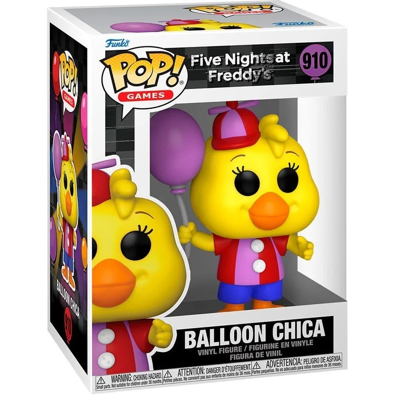 Funko POP! Five Nights at Freddys: Balloon Chica (910) de Funko en Funko Pop | La Cueva Roja