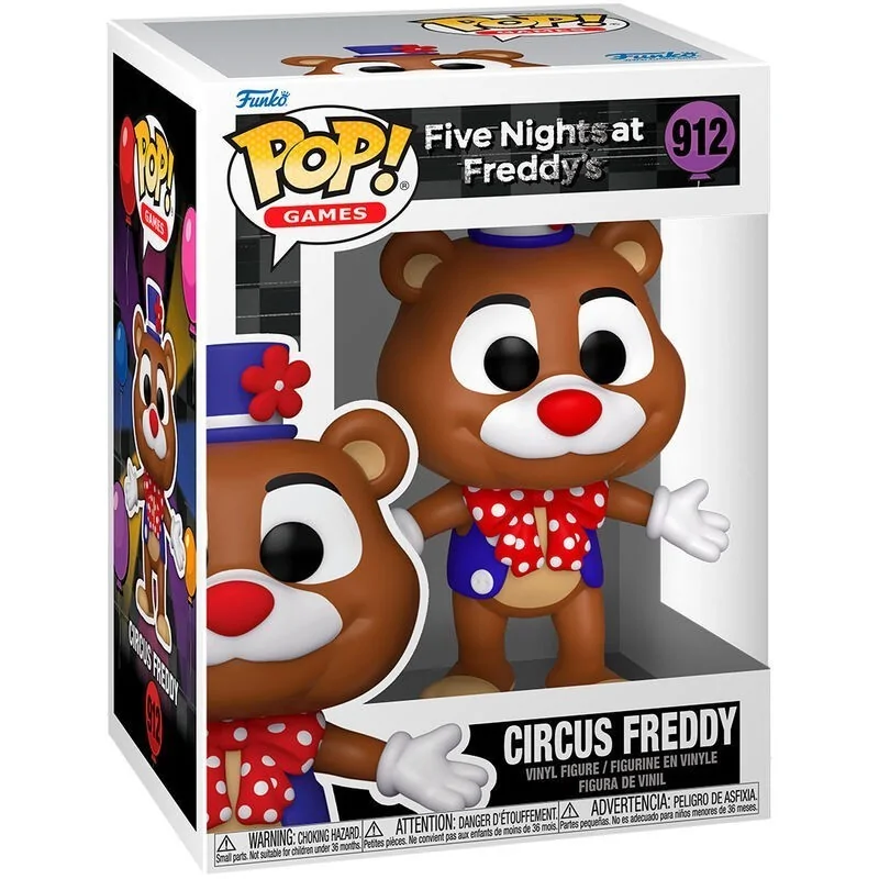 Funko POP! Five Nights at Freddys: Circus Freddy (912) de Funko en Funko Pop | La Cueva Roja