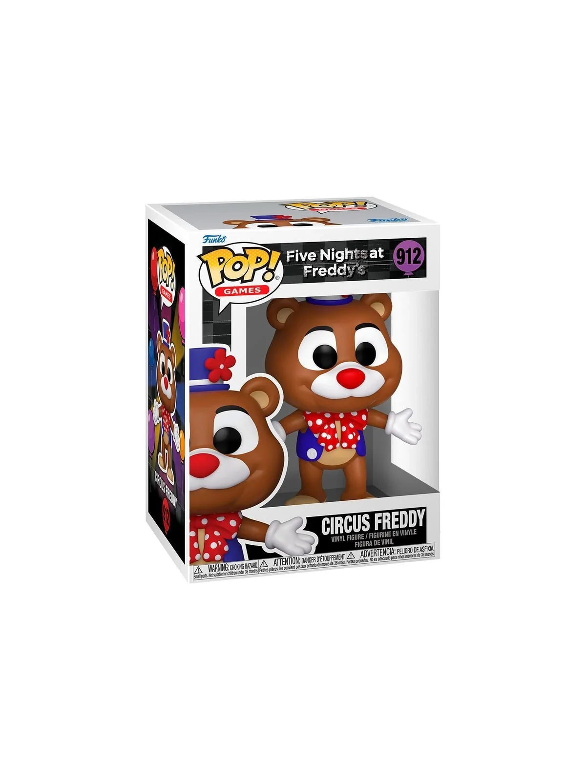 Funko POP! Five Nights at Freddys: Circus Freddy (912) de Funko en Funko Pop | La Cueva Roja
