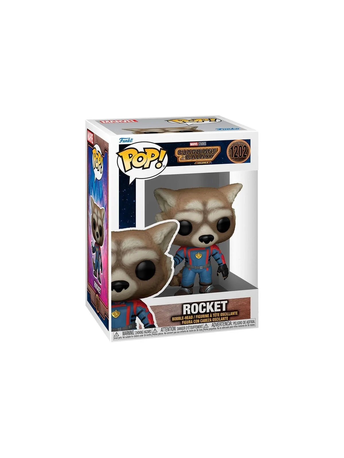 Funko POP! Marvel Guardianes de la Galaxia: Rocket (1202) de Funko en Funko Pop | La Cueva Roja