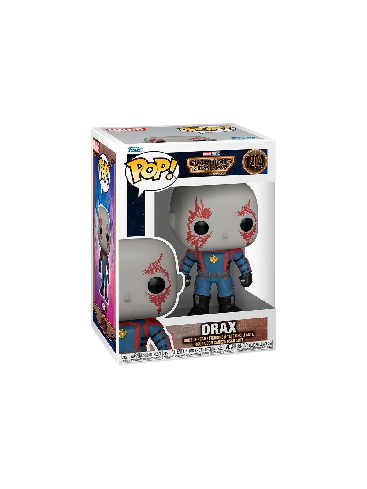 Funko POP! Marvel Guardianes de la Galaxia: Drax (1204) de Funko en Funko Pop | La Cueva Roja