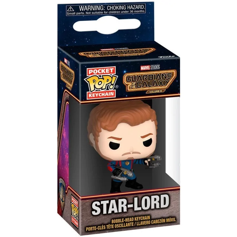 Llavero Funko Pocket POP! Marvel Guardianes de la Galaxia: Star-Lord de Funko en Funko Pop | La Cueva Roja