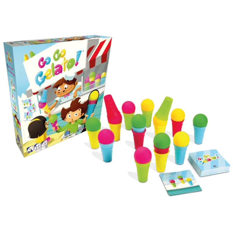 Go Go Gelato de Blue Orange Games en Juegos de Tablero | La Cueva Roja