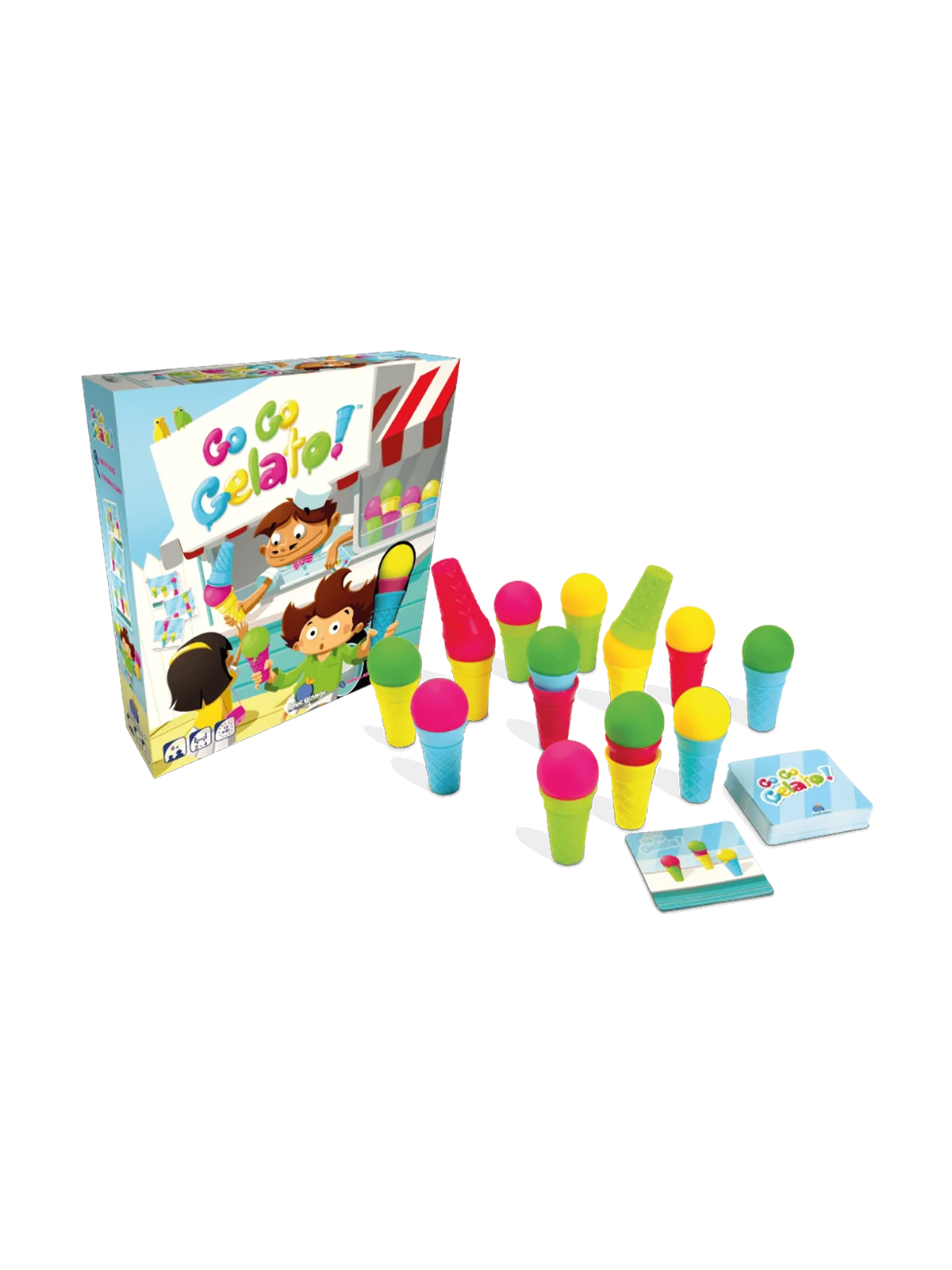 Go Go Gelato de Blue Orange Games en Juegos de Tablero | La Cueva Roja