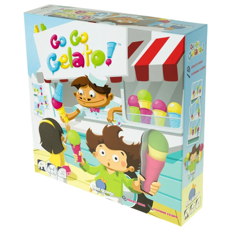 Go Go Gelato de Blue Orange Games en Juegos de Tablero | La Cueva Roja