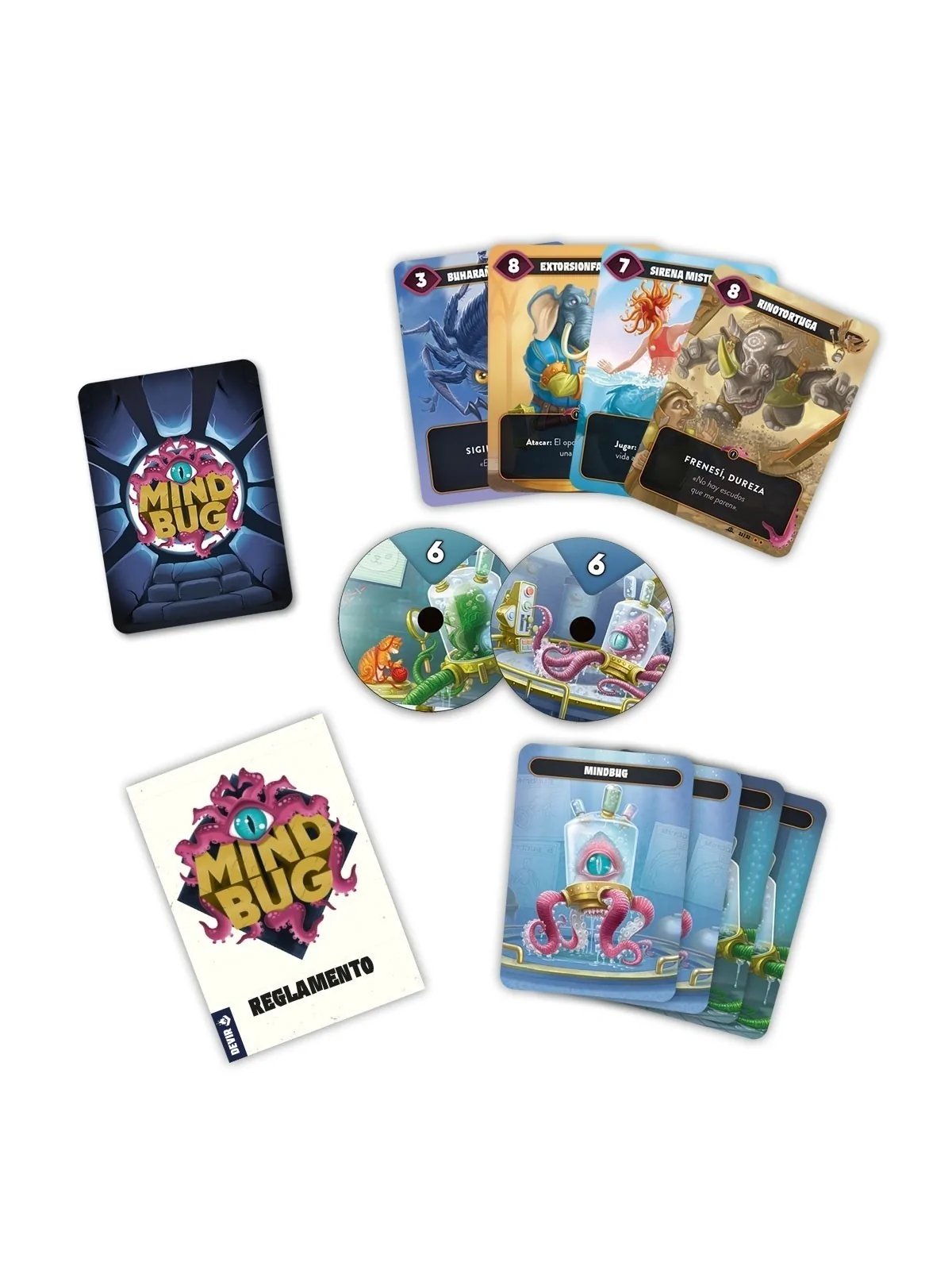 Mindbug de Devir en Juegos de Cartas | La Cueva Roja