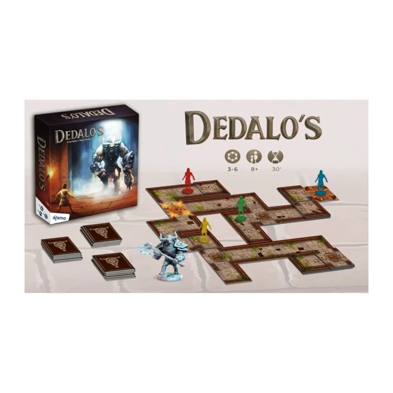 Dedalos de Atomo Games en Juegos de Tablero | La Cueva Roja