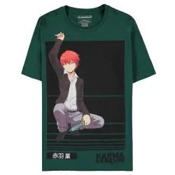 Camiseta Karma Akabane Assassination Classroom de Difuzed en Camisetas | La Cueva Roja