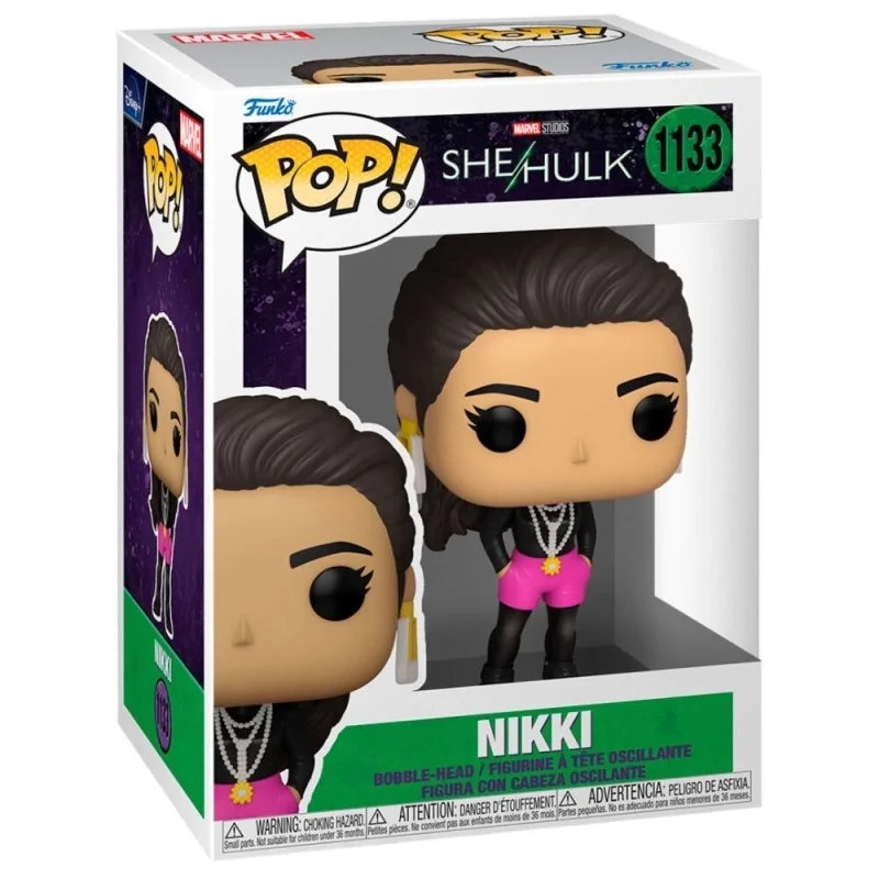 Funko POP! Marvel She-Hulk: Attorney at Law Nikki (1133) de Funko en Funko Pop | La Cueva Roja