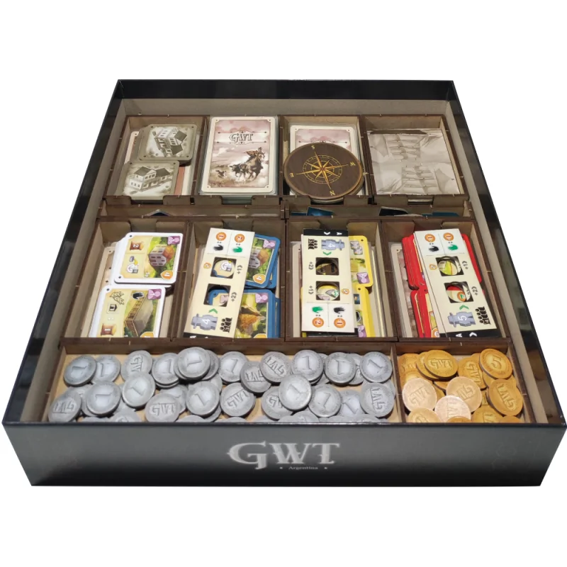 Inserto Compatible con Great Western Trail: Argentina de WithOut Mess en Merchandising | La Cueva Roja