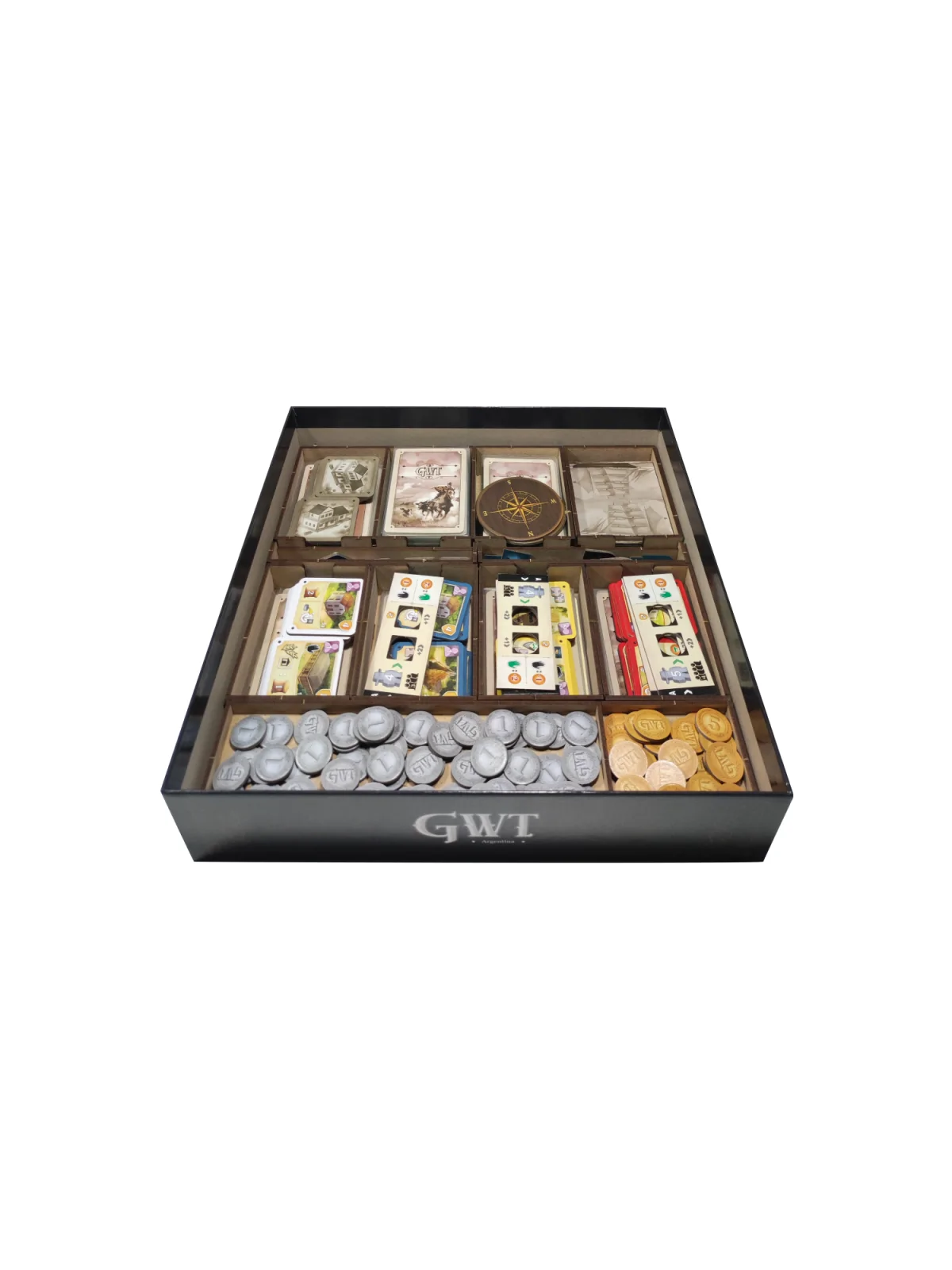 Inserto Compatible con Great Western Trail: Argentina de WithOut Mess en Merchandising | La Cueva Roja
