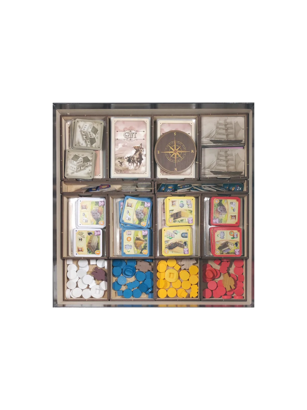 Inserto Compatible con Great Western Trail: Argentina de WithOut Mess en Merchandising | La Cueva Roja