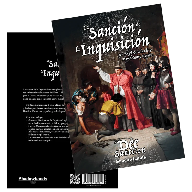 La Sanción de la Inquisición de Shadowlands Ediciones en Juegos de Rol | La Cueva Roja
