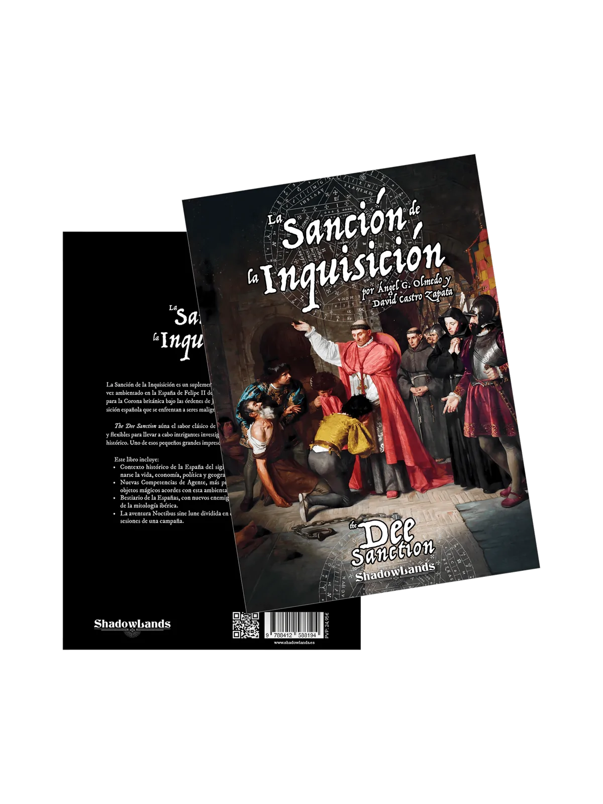 La Sanción de la Inquisición de Shadowlands Ediciones en Juegos de Rol | La Cueva Roja