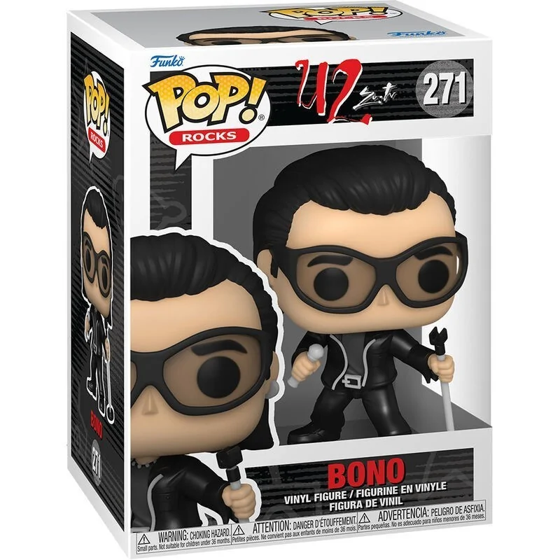 Funko POP! U2 ZooTV Bono (271) de Funko en Funko Pop | La Cueva Roja
