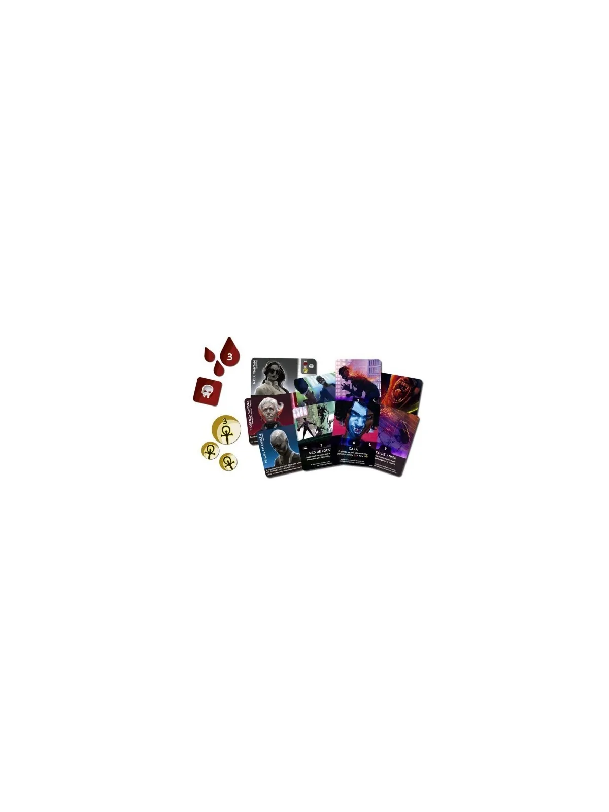 Vampiro: La Mascarada Vendetta de Asmodee en Juegos de Cartas | La Cueva Roja