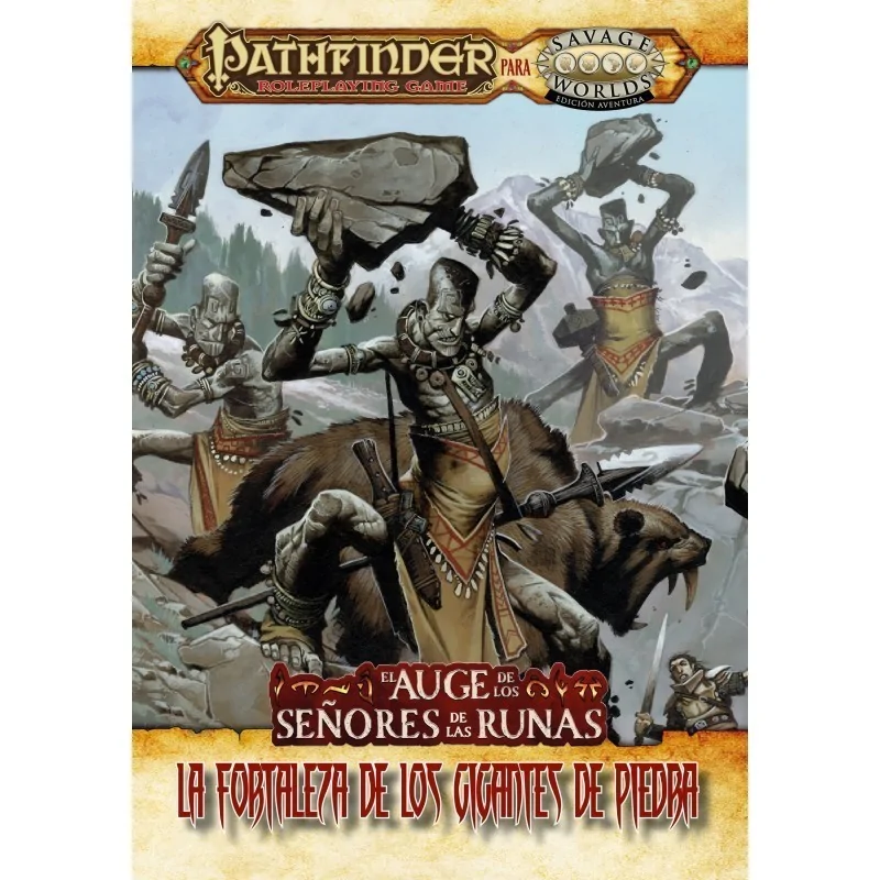 Pathfinder: Savage Worlds - La Fortaleza de los Gigantes de Piedra (El Auge de los Señores de las Runas) de HT Publishers en Jue