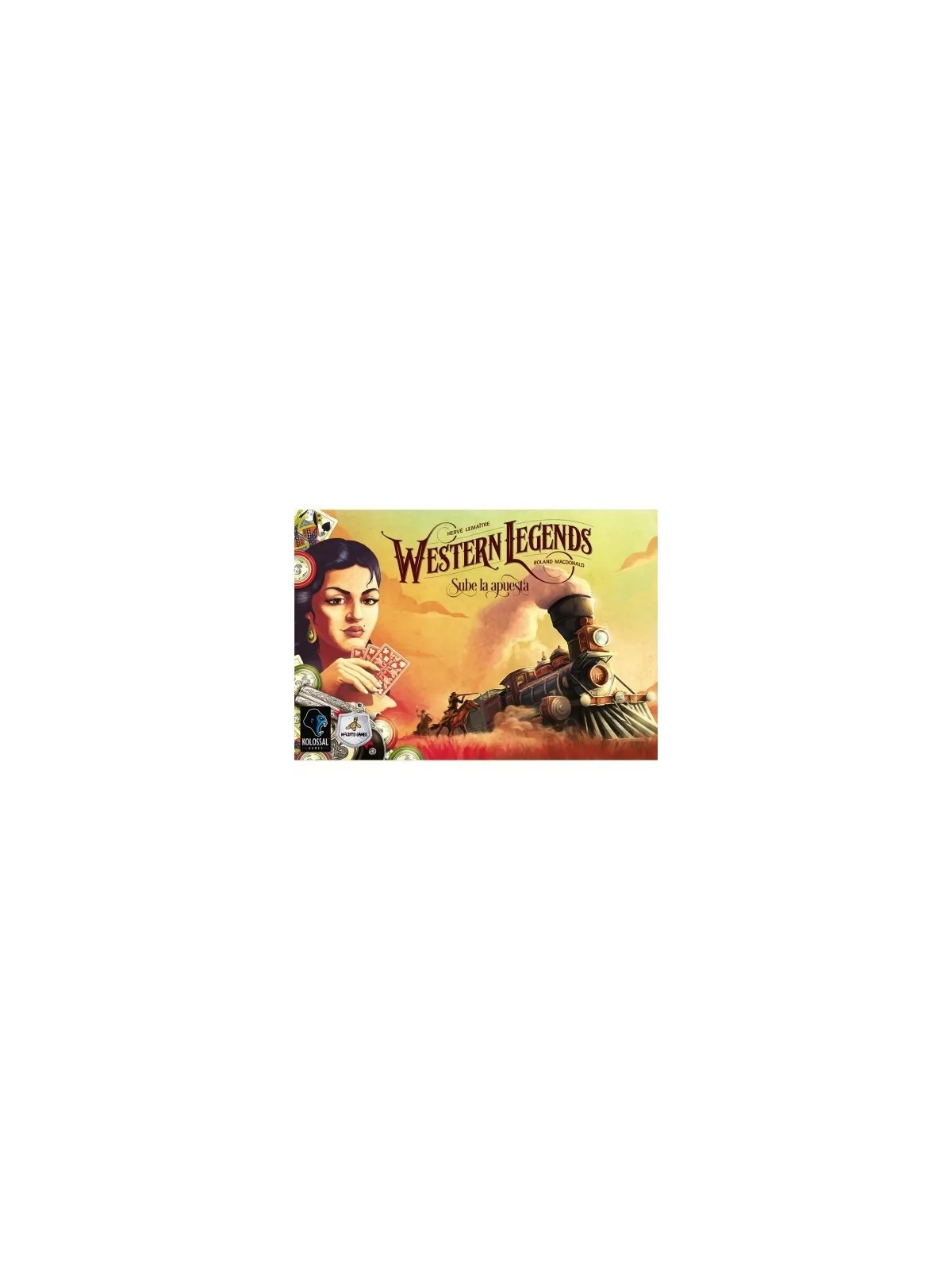 Western Legends: Sube la Apuesta de Maldito Games en Juegos de Tablero | La Cueva Roja