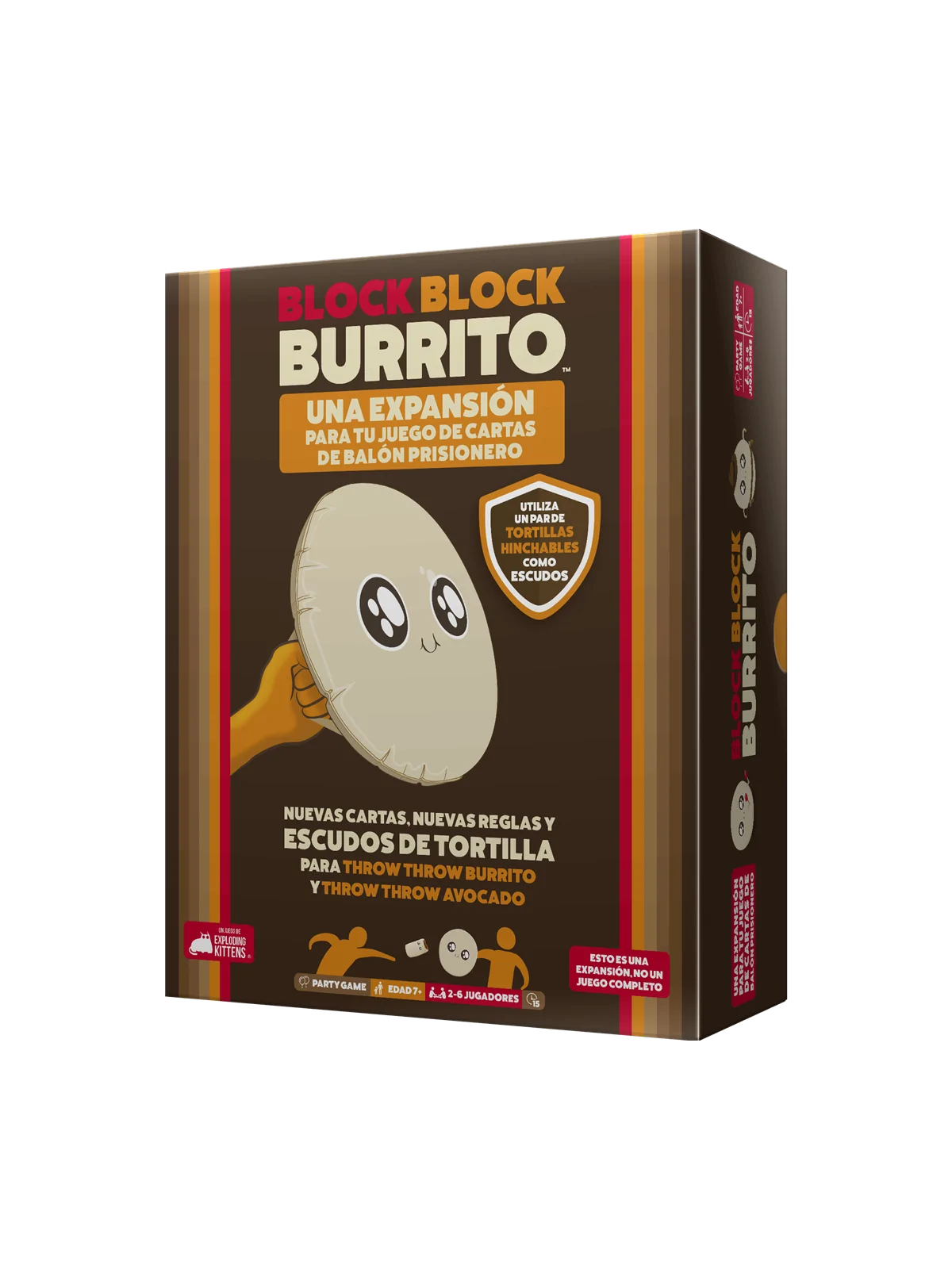 Block Block Burrito de Exploding Kittens en Juegos de Tablero | La Cueva Roja