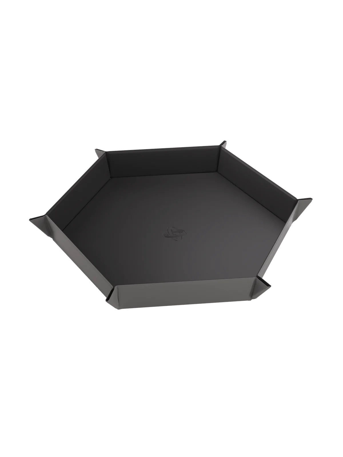 Magnetic Dice Tray Hexagonal Black/Gray de Gamegenic en Otros | La Cueva Roja