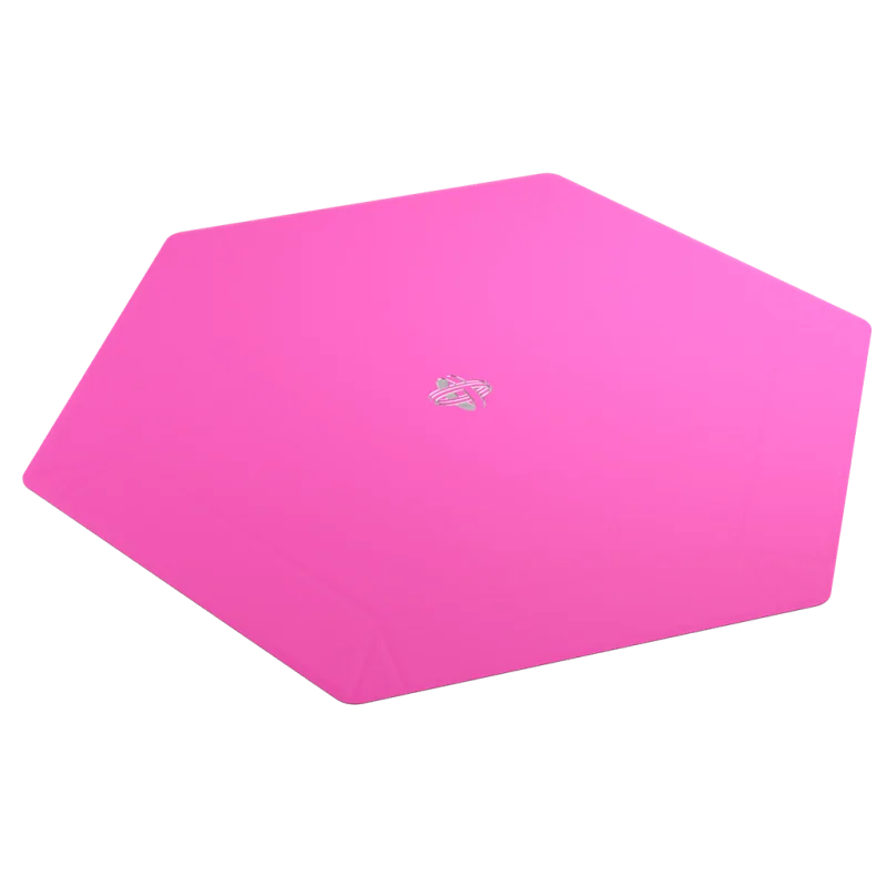 Magnetic Dice Tray Hexagonal Black/Pink de Gamegenic en Otros | La Cueva Roja