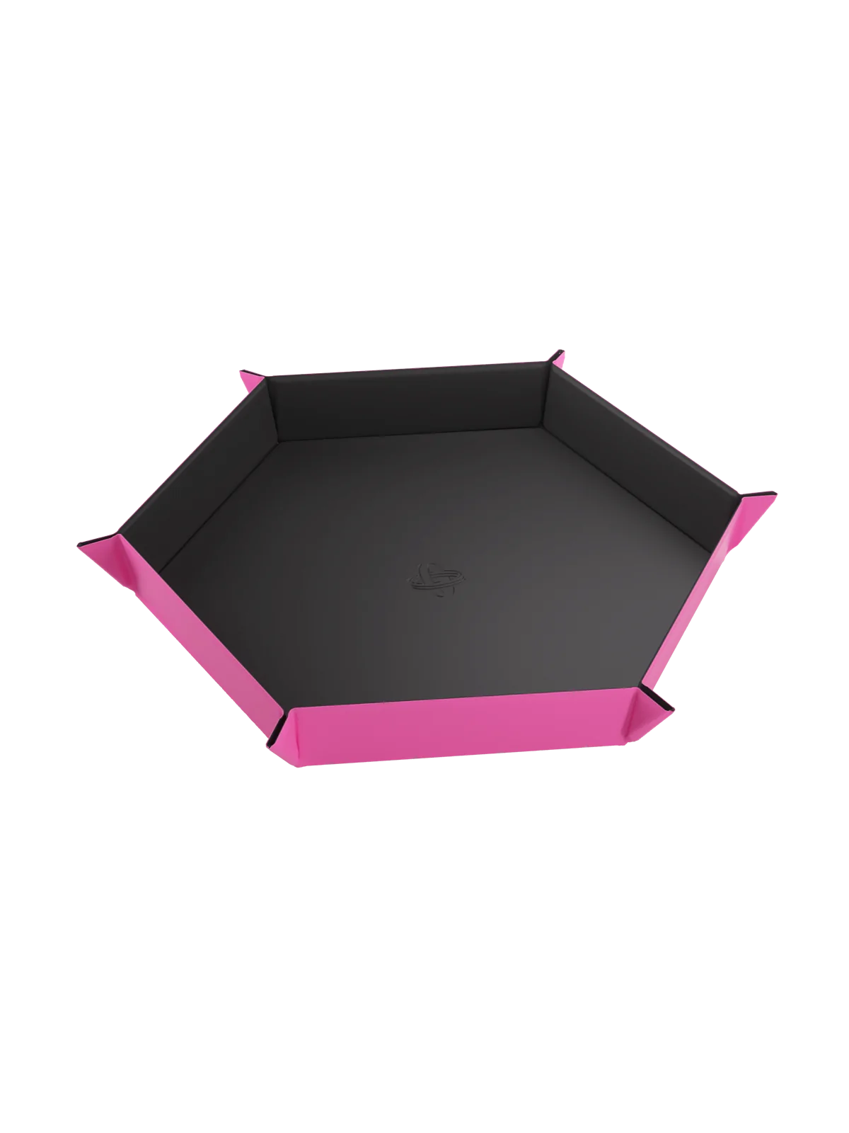 Magnetic Dice Tray Hexagonal Black/Pink de Gamegenic en Otros | La Cueva Roja