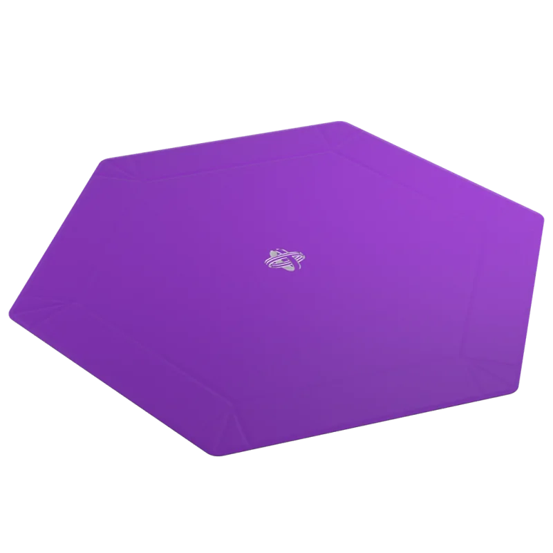 Magnetic Dice Tray Hexagonal Black/Purple de Gamegenic en Otros | La Cueva Roja