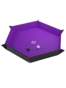 Magnetic Dice Tray Hexagonal Black/Purple de Gamegenic en Otros | La Cueva Roja