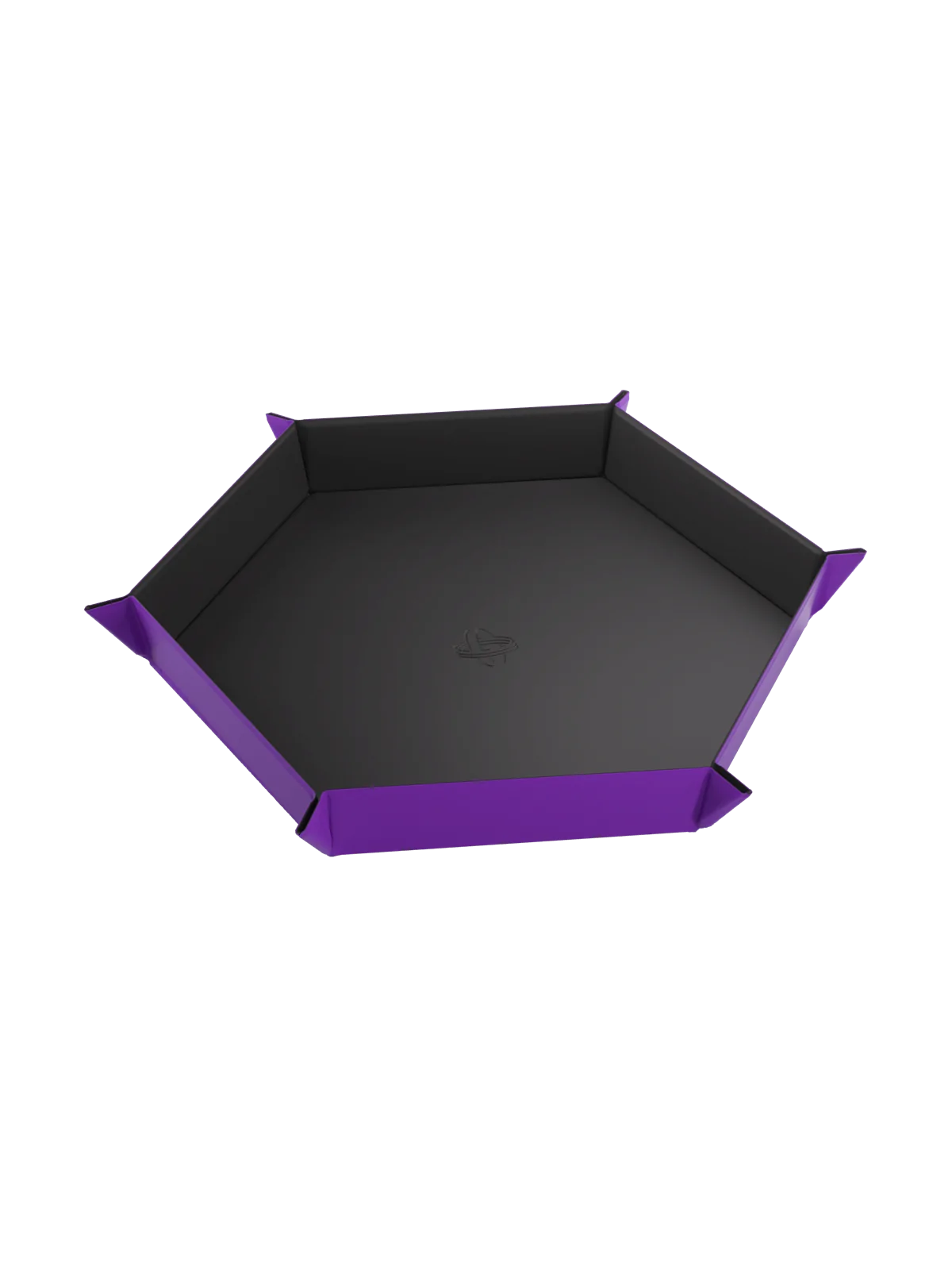 Magnetic Dice Tray Hexagonal Black/Purple de Gamegenic en Otros | La Cueva Roja