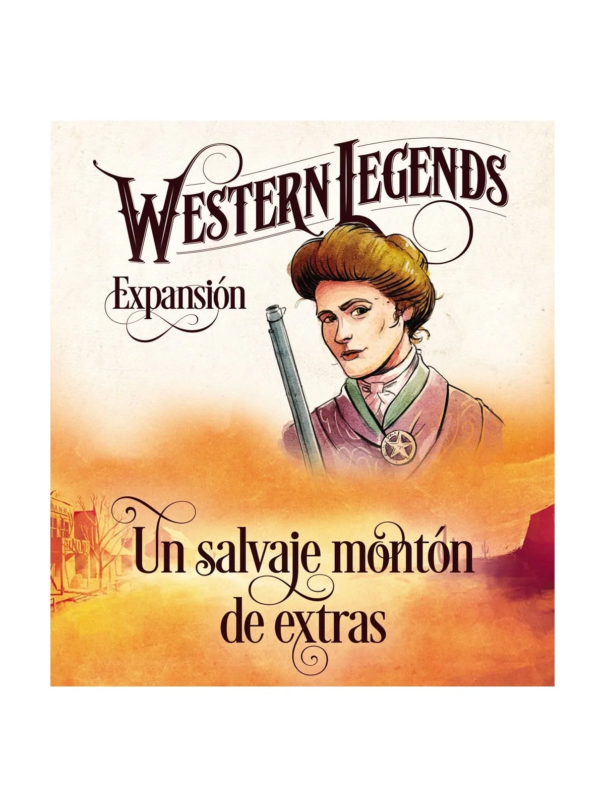Western Legends: Un Salvaje Montón de Extras de Maldito Games en Juegos de Tablero | La Cueva Roja