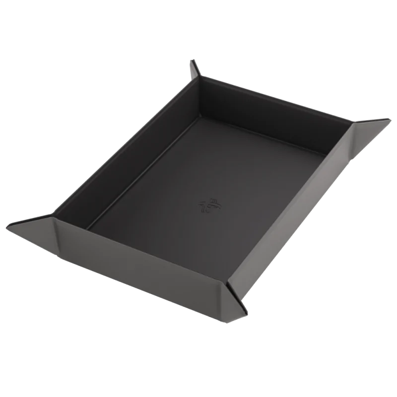 Magnetic Dice Tray Rectangular Black/Gray de Gamegenic en Otros | La Cueva Roja
