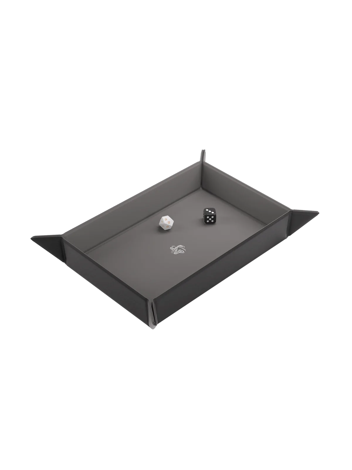 Magnetic Dice Tray Rectangular Black/Gray de Gamegenic en Otros | La Cueva Roja