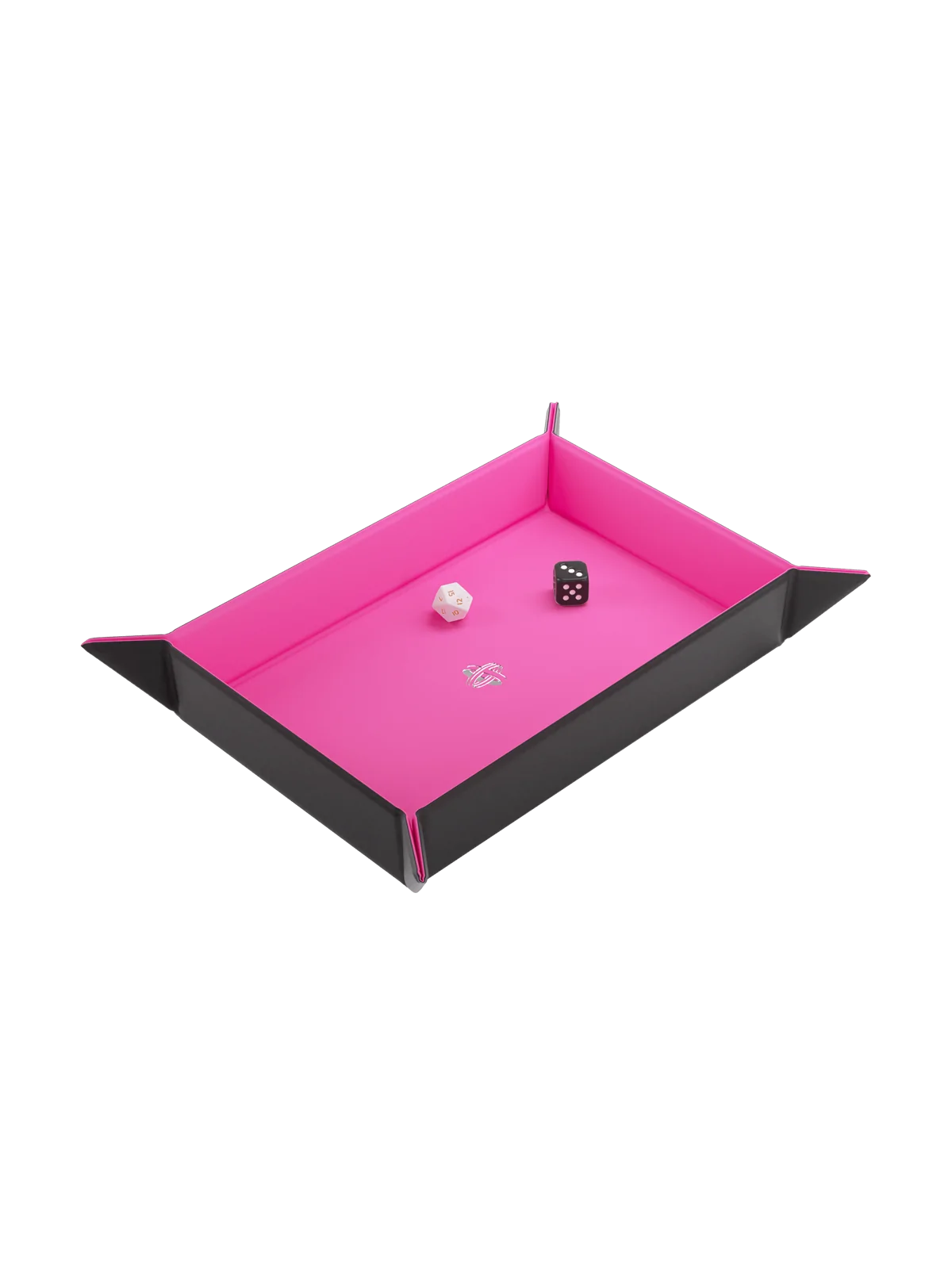 Magnetic Dice Tray Rectangular Black/Pink de Gamegenic en Otros | La Cueva Roja
